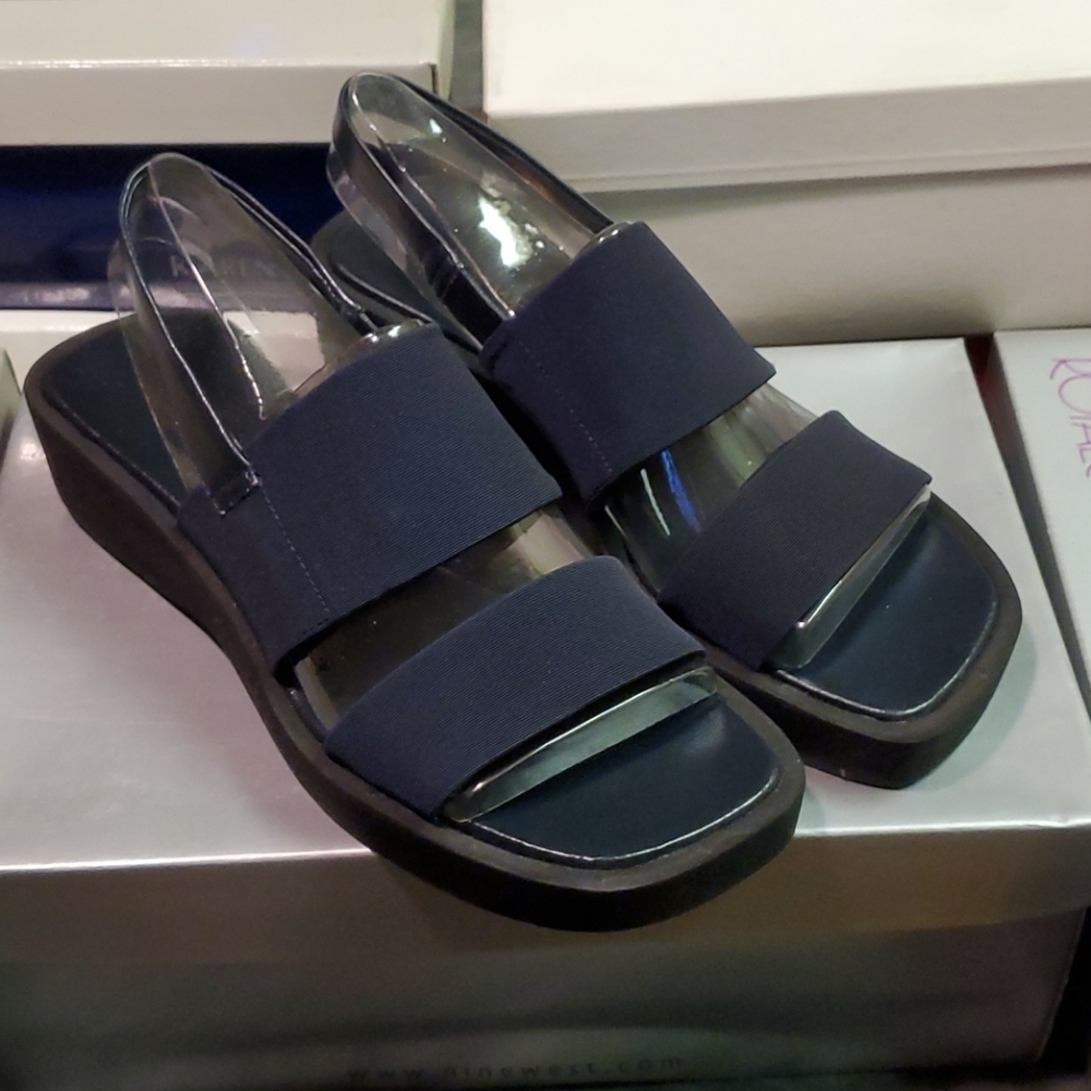 Vintage Nine West Venetian Slingback Sandals